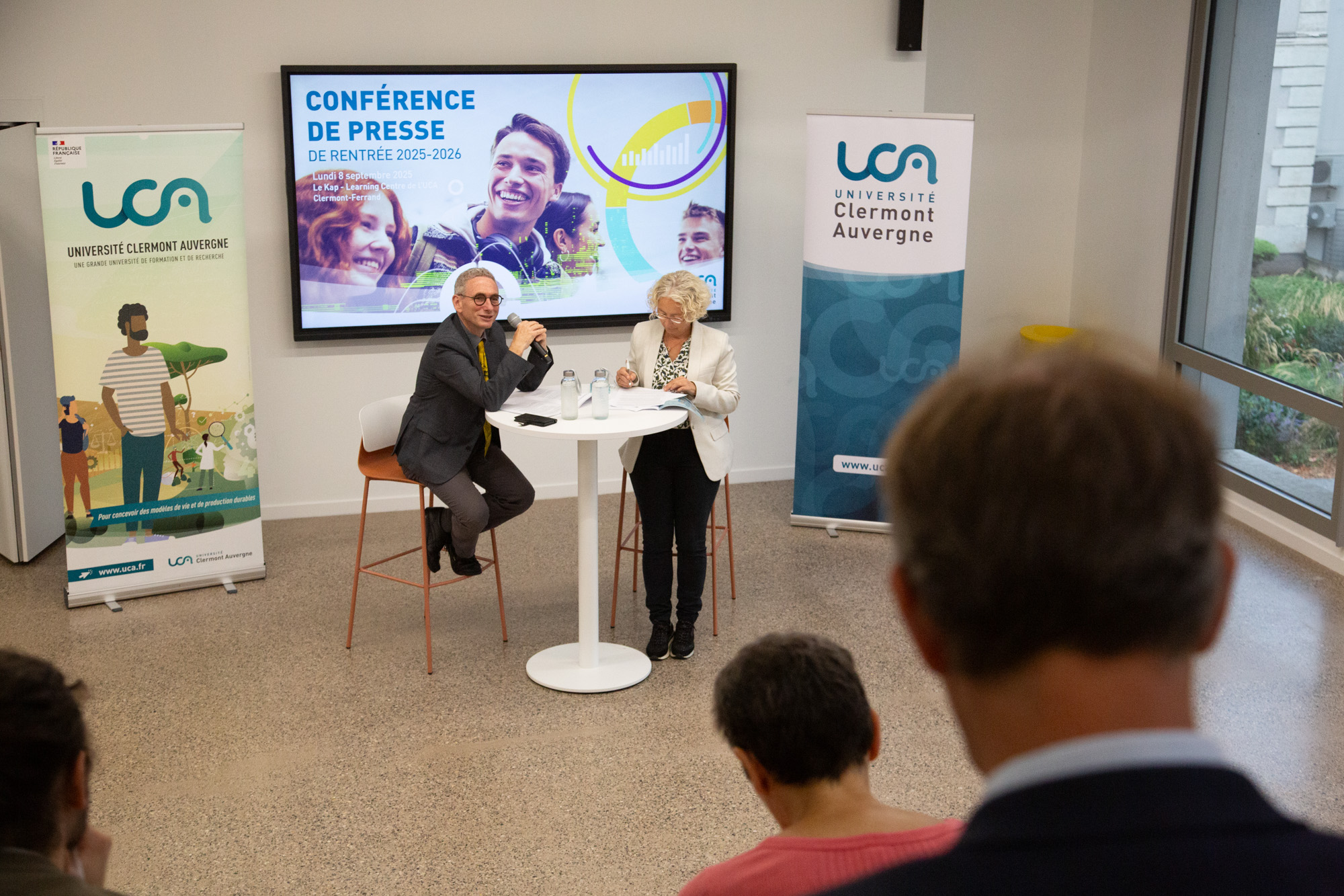 Confrence de presse de rentre 2025-26 des tudiants, 8 septembre 2025