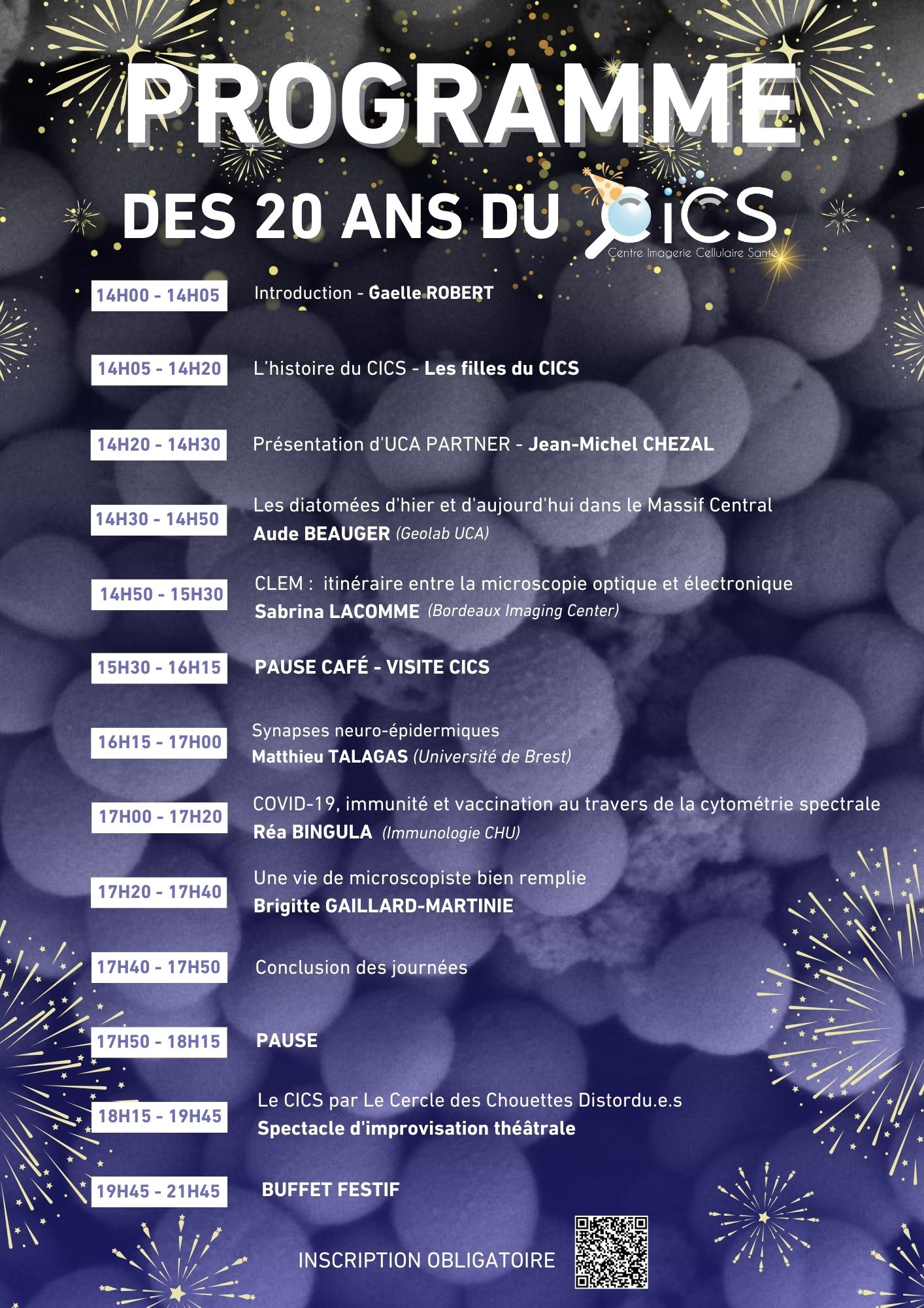 Programme 20 ans CICS